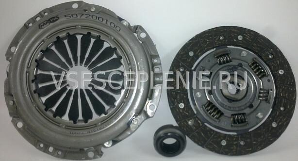 Комплект сцепления Пежо Биппер Peugeot Bipper (AA) 1.4L 2008> Krafttech артикул 7200400 купить